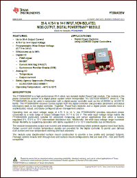 Click here to download PTD08A020WAD Datasheet