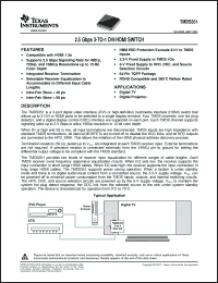 Click here to download TMDS351 Datasheet