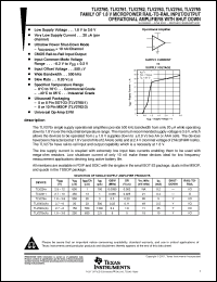 Click here to download TLV2760CDR Datasheet