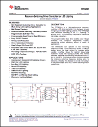Click here to download TPS92020DR Datasheet
