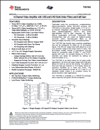 Click here to download THS7365IPWR Datasheet