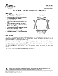 Click here to download CDCLVD110A Datasheet