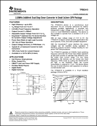 Click here to download TPS62410DRCT Datasheet