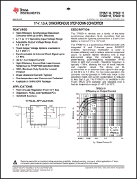 Click here to download TPS62113RSAT Datasheet