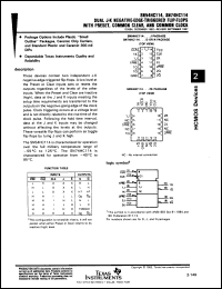 Click here to download SN74HC114 Datasheet