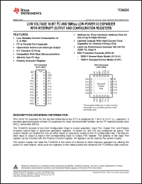 Click here to download TCA9535 Datasheet