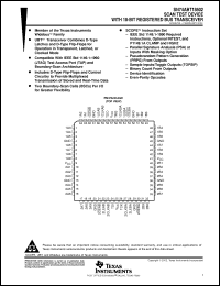 Click here to download SN74ABT18502PMG4 Datasheet