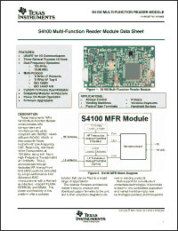 Click here to download S4100 Datasheet
