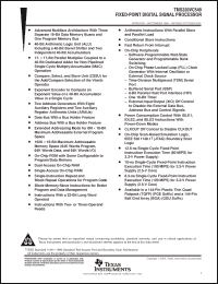 Click here to download TMS320VC549_06 Datasheet