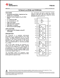 Click here to download TPS65190 Datasheet