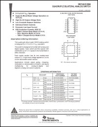 Click here to download AHC4066 Datasheet