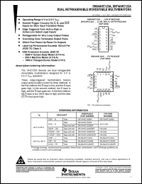 Click here to download AHC123A Datasheet