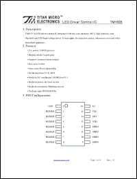 Click here to download TM1635 Datasheet