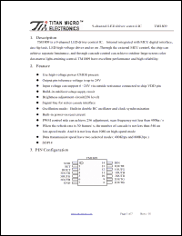 Click here to download TM1809 Datasheet