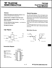 Click here to download TSC349AL Datasheet