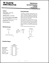 Click here to download TSC374AL Datasheet