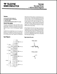 Click here to download TSC383CL Datasheet