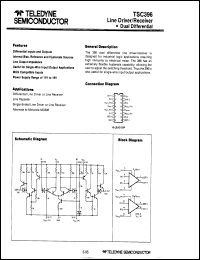 Click here to download TSC396CL Datasheet