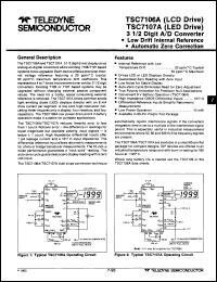 Click here to download TC7106ACBQ Datasheet