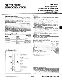 Click here to download TSC8750CN Datasheet