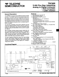 Click here to download TSC800CLW Datasheet