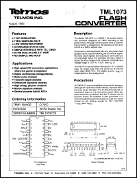 Click here to download TML1073CCE Datasheet