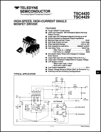 Click here to download TSC4420MJA/883 Datasheet