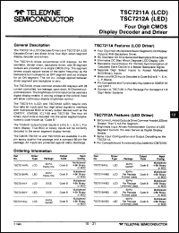Click here to download TSC7211AIPL Datasheet