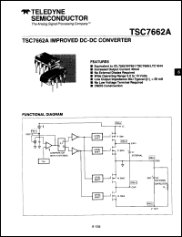 Click here to download TSC7662AMJA Datasheet