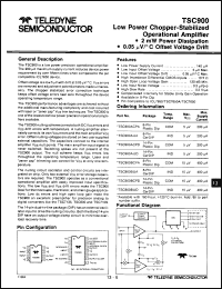 Click here to download TSC900ACPD Datasheet