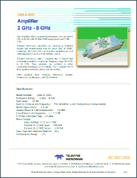 Click here to download CMA-8-2003 Datasheet