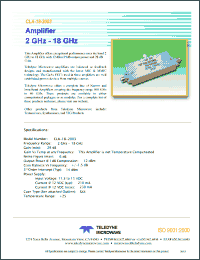 Click here to download CLA-18-2003 Datasheet