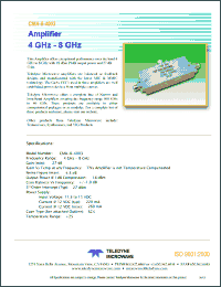 Click here to download CMA-8-4003 Datasheet