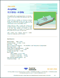 Click here to download CMA-4-0502 Datasheet