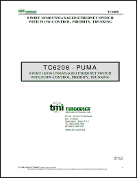 Click here to download TC6208 Datasheet