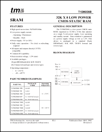 Click here to download T15M256B-70JI Datasheet