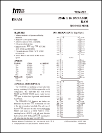 Click here to download T224162B Datasheet