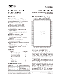 Click here to download T35L6464A-5Q Datasheet