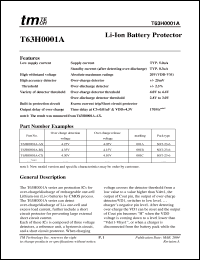 Click here to download T63H0001A Datasheet