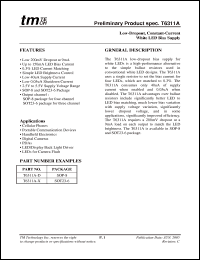 Click here to download T6311A Datasheet