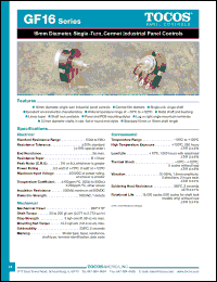 Click here to download GFP16L15SB102K Datasheet