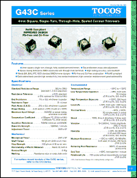 Click here to download G43CFB102M Datasheet