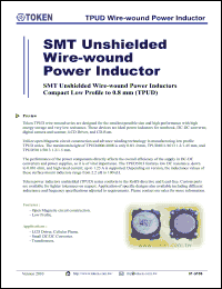 Click here to download TPUD5011-150M Datasheet