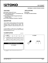 Click here to download KV1330 Datasheet