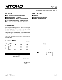 Click here to download KV1460TL Datasheet