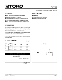 Click here to download KV1460 Datasheet