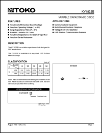 Click here to download KV1832ETR Datasheet