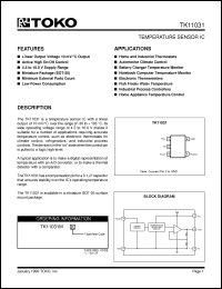Click here to download TK11031 Datasheet
