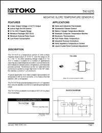 Click here to download TK11070MTL Datasheet