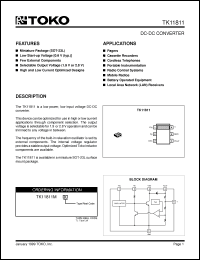 Click here to download TK11811MTL Datasheet